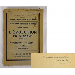 L'Évolution en Biologe (Signed)